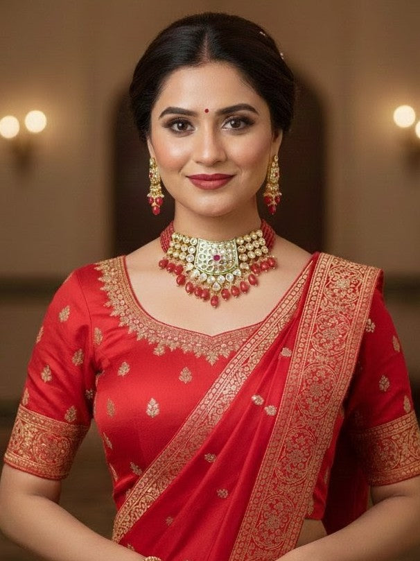 Statement Kundan Choker Set