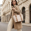 Brand Inspired Elegant Maeve Large Tote Bag