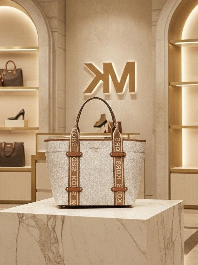 Brand Inspired Elegant Maeve Large Tote Bag