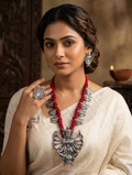 Devi Artificial Rudraksh Beads Necklace Set for Women