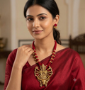 Devi Ghungroo Necklace Set for Women