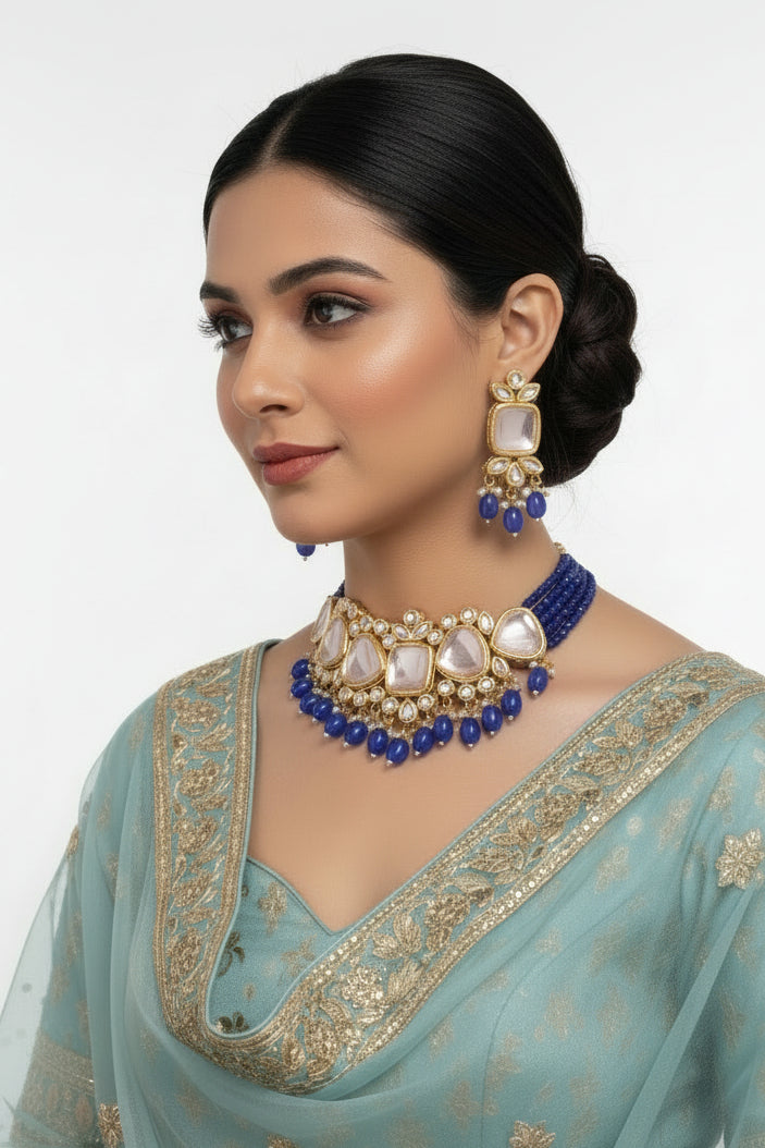 Designer Kundan Choker Set