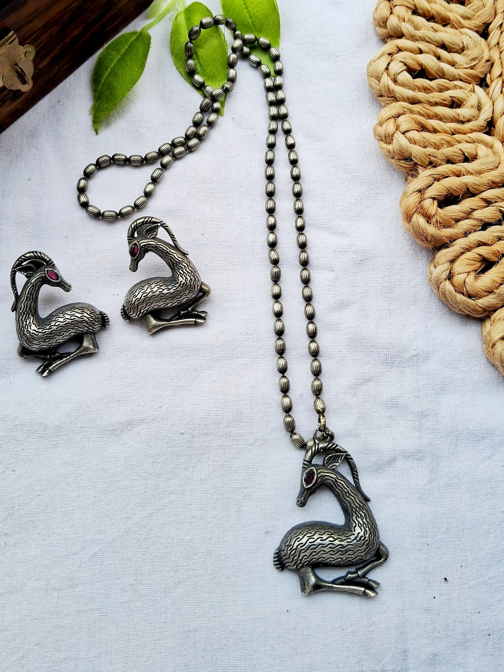 Statement Silver Replica Pendant Sets