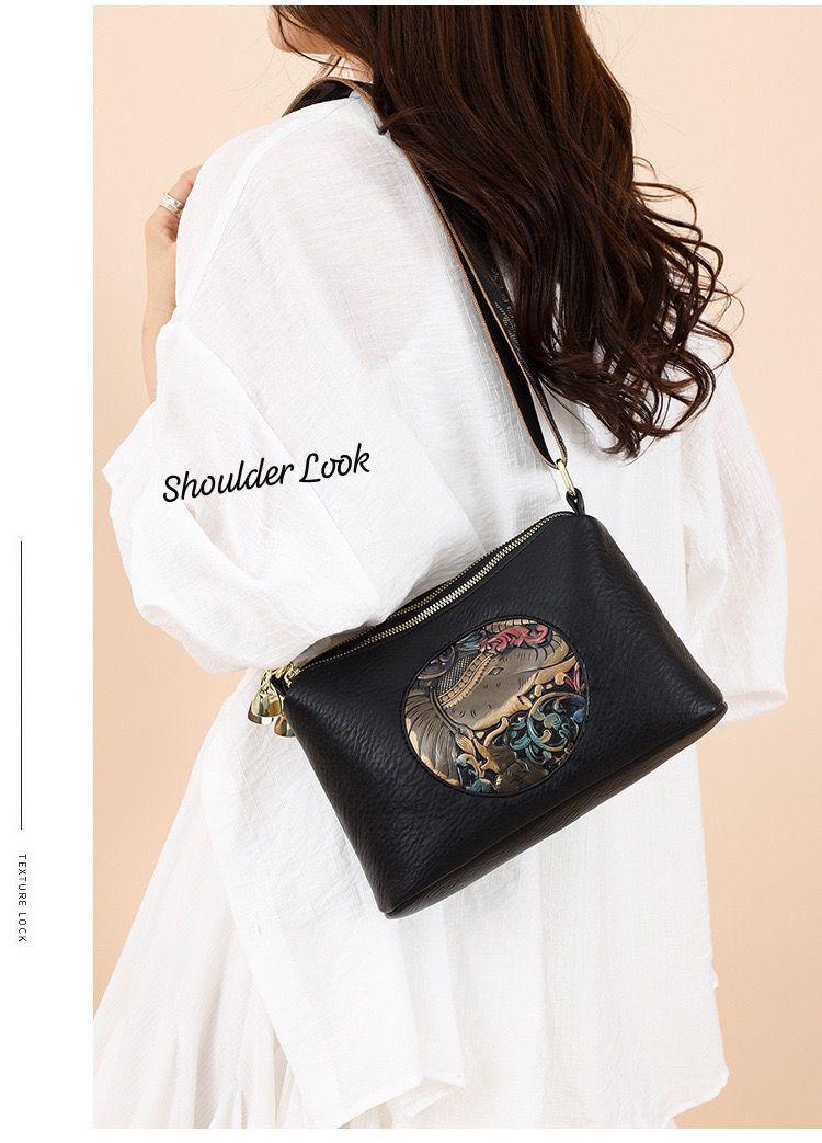 Elephant Design Crossbody Sling Bag
