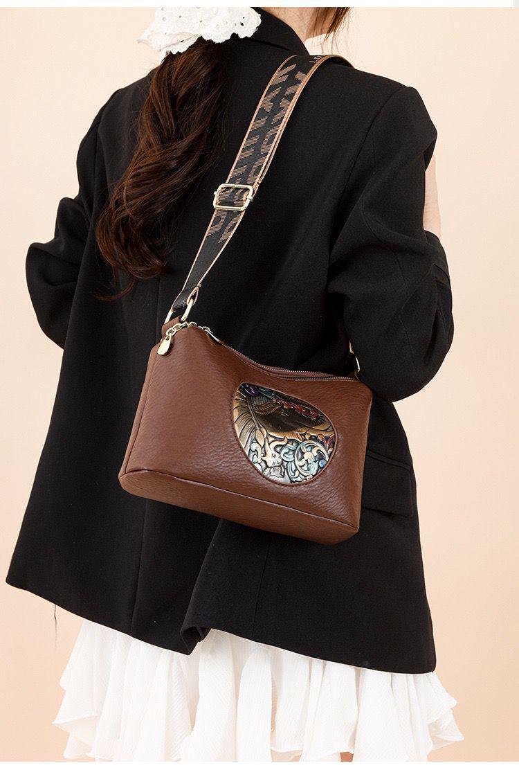 Elephant Design Crossbody Sling Bag