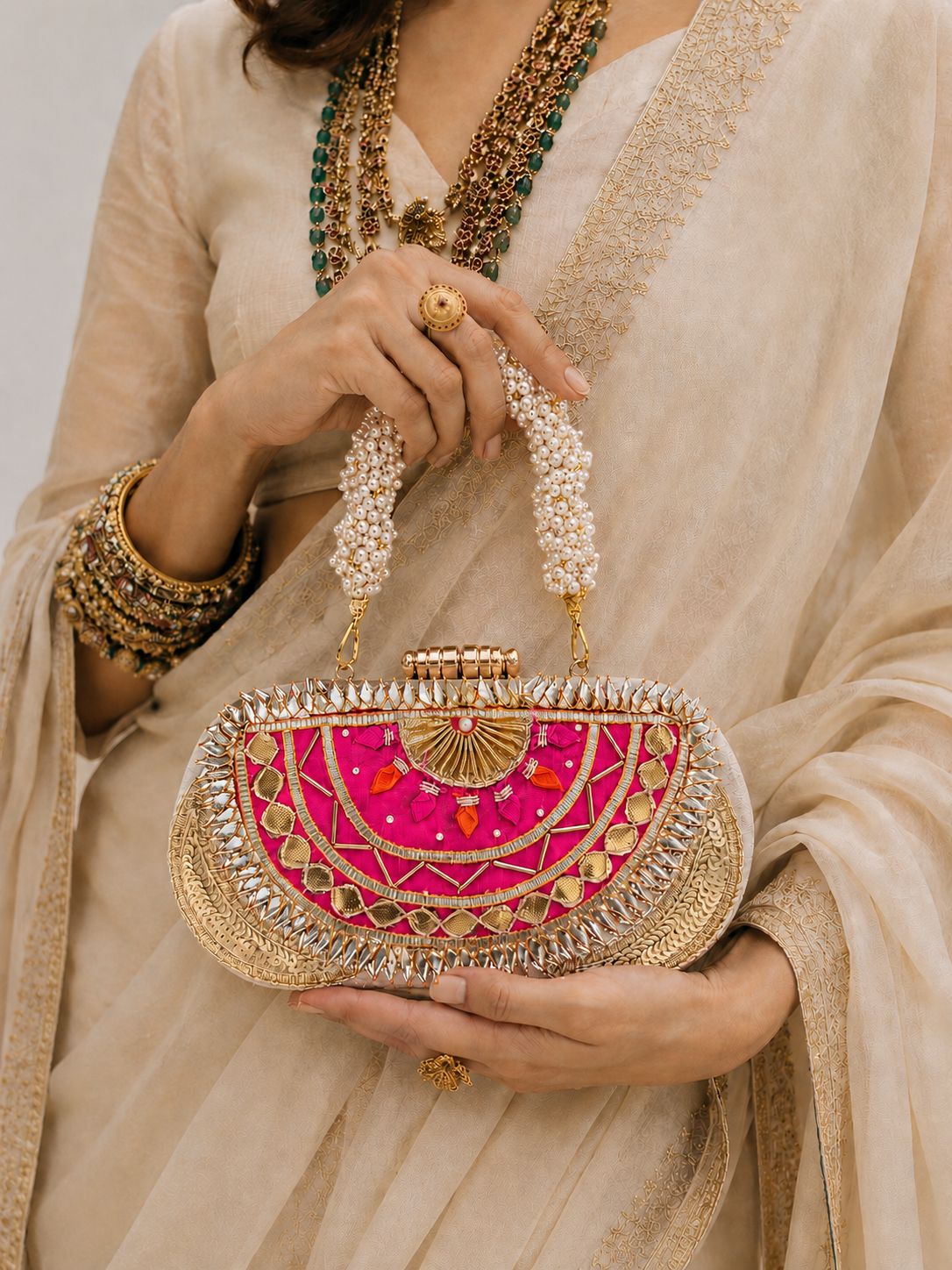 Party Wear Clutch Bag for Women 