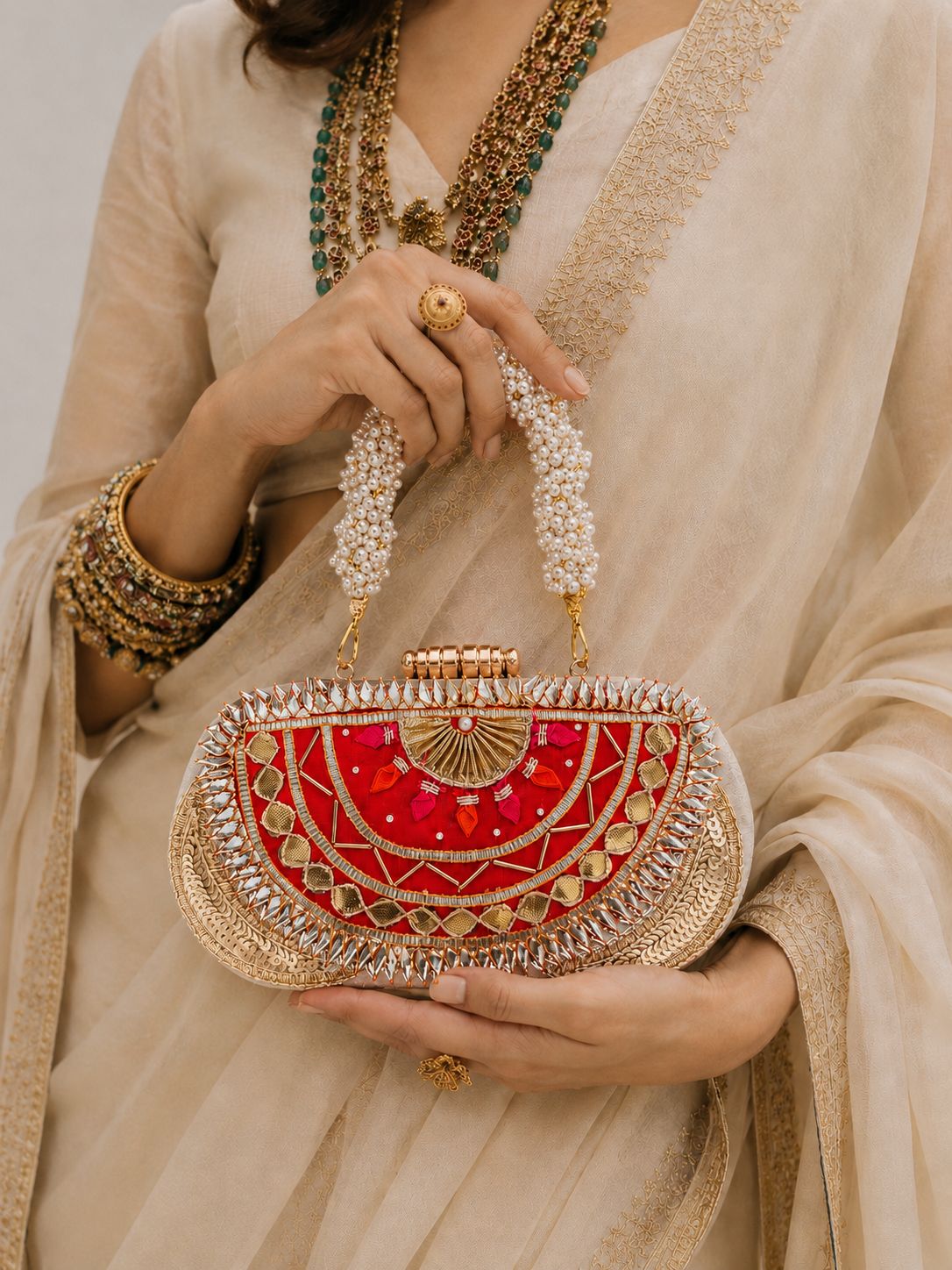 Party Wear Clutch Bag for Women 