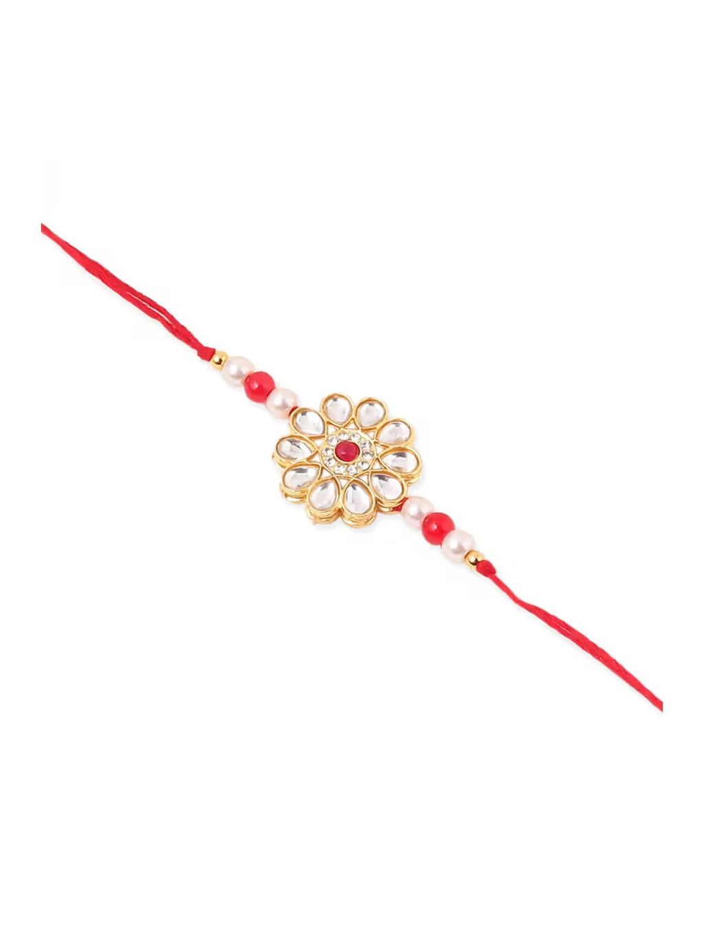 Kundan Quality Bhaiya Bhabhi Rakhi Combo