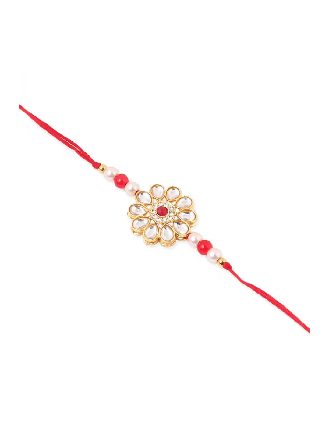 Kundan Quality Bhaiya Bhabhi Rakhi Combo