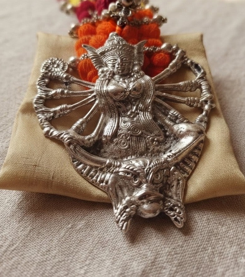 Devi Thread Beads Festive Necklace Set for Women