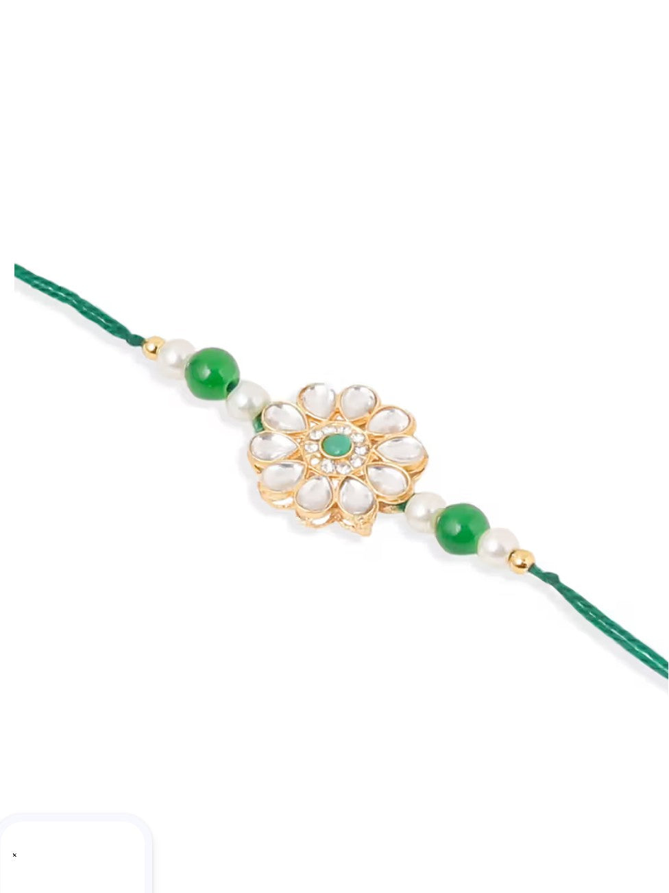 Kundan Bhaiya Bhabhi Rakhi Combo