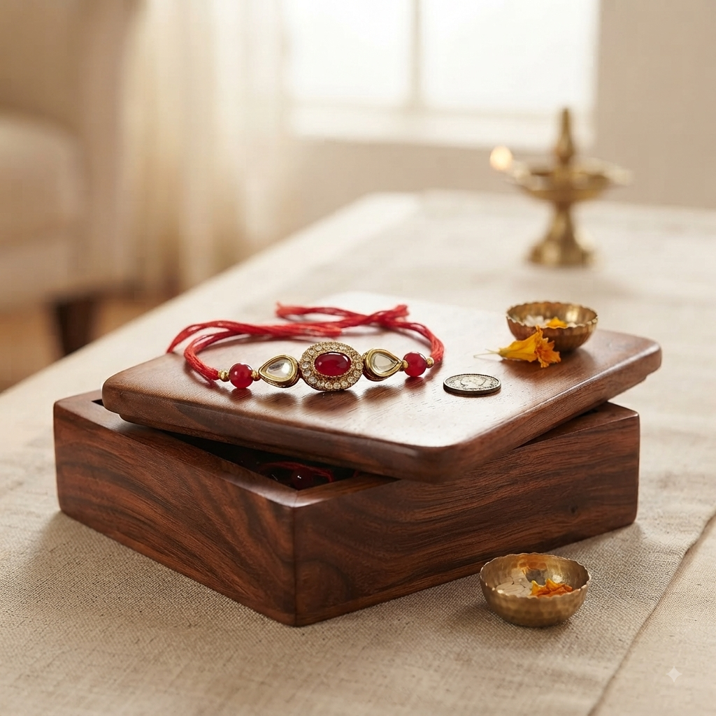 Designer Bhaiya Rakhi for Men - Pack of 5