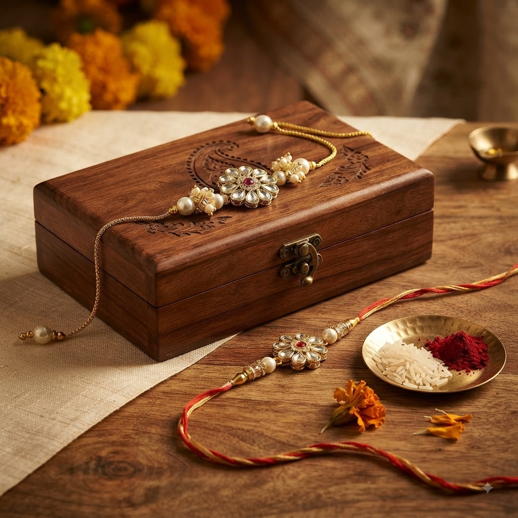 Premium Bhaiya Bhabhi Rakhi Combo