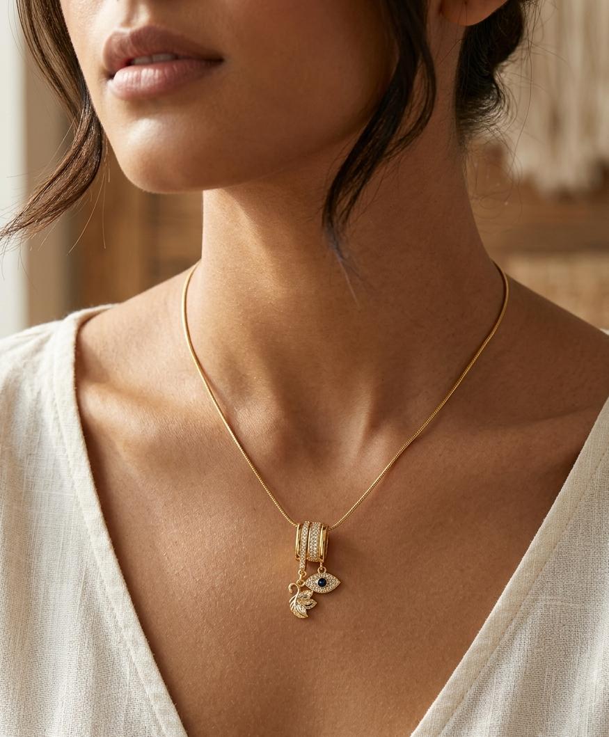 Anti Tarnish Chain Pendant