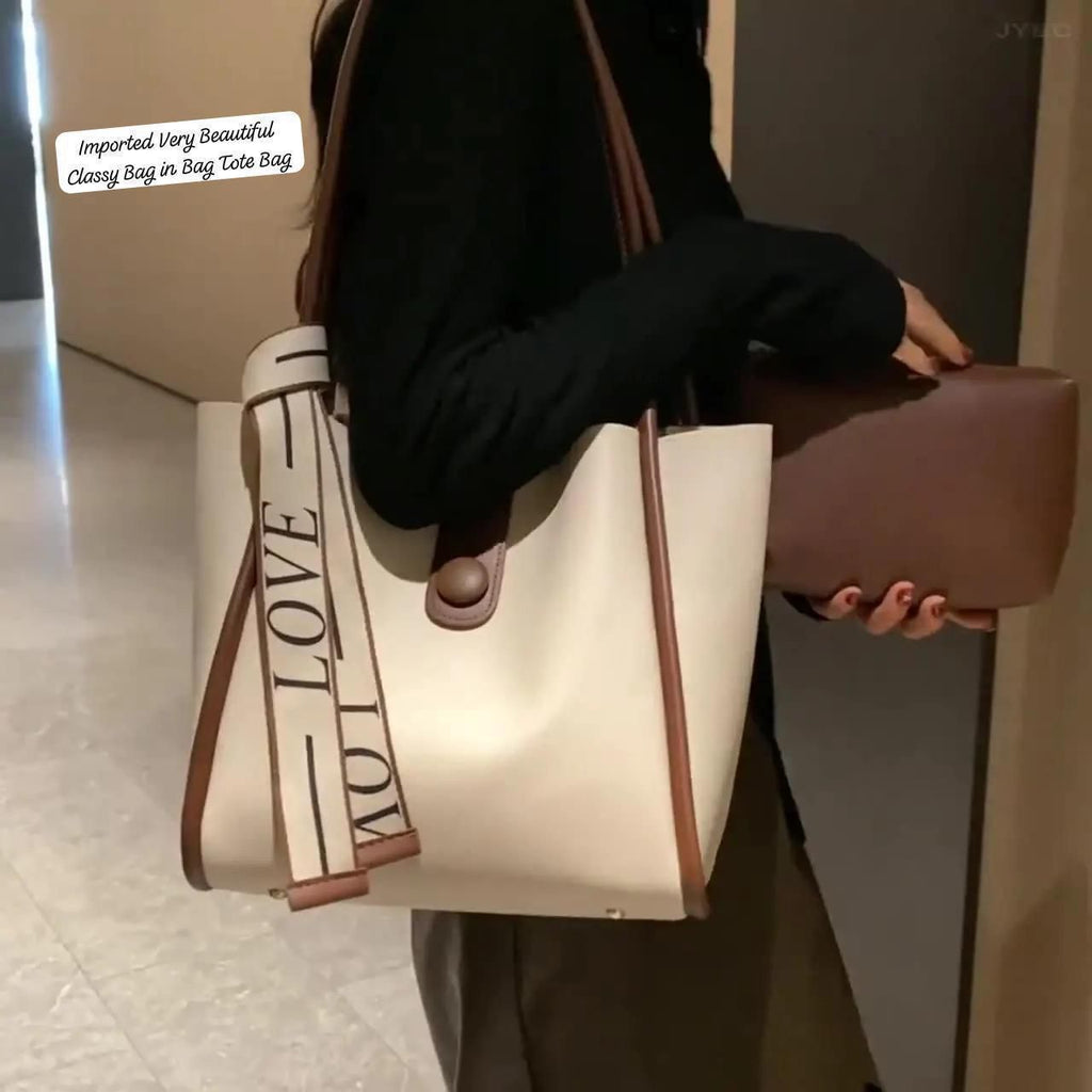 Classy Solid Color Ladies Hand Bag