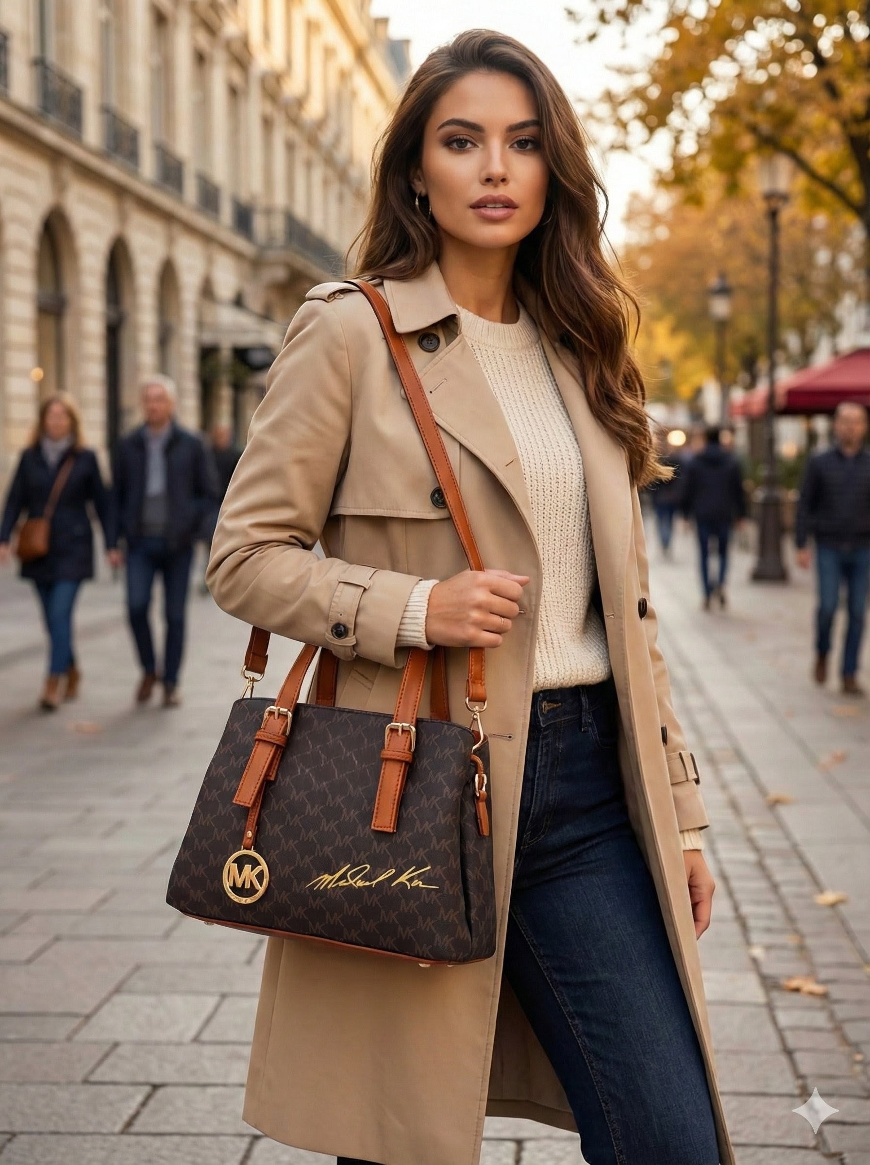 Brand Inspired Signature Ladies Hand Bag