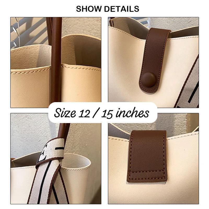 Classy Solid Color Ladies Hand Bag