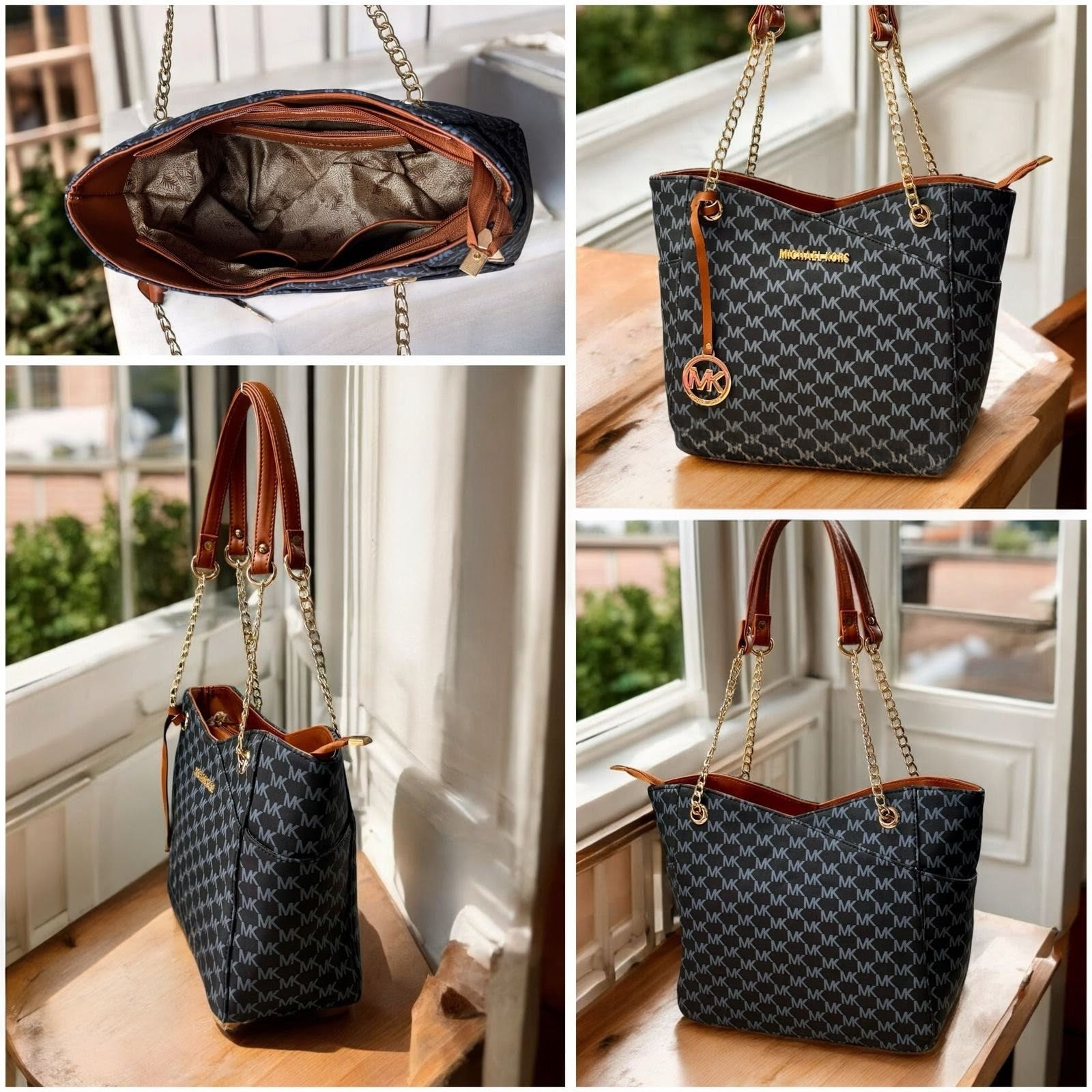 Brand Inspired Stylish Medium Tote Bag