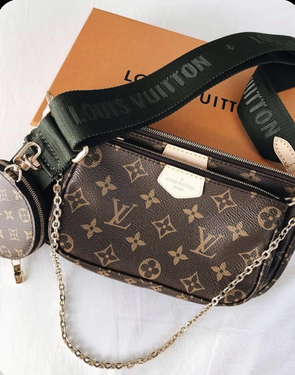 Brand Inspired Multi Pochette Accessories 3 piece Combo Crossbody Sling Bags